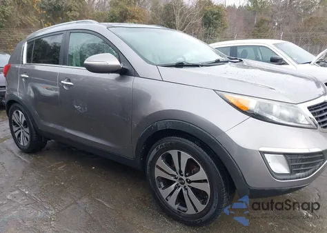 2012 Kia Sportage Ex из США, поврежденный, VIN KNDPC3A29C7340153